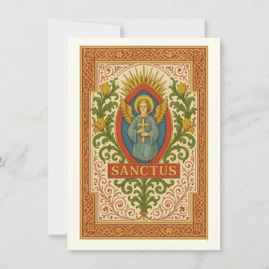 第一聖餐式 招待状 (正面)