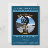 第一聖餐式 招待状 (正面)