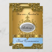 第一聖餐式 招待状 (正面/裏面)