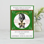 第一聖餐式 招待状 (スタンド正面)