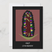 第一聖餐式 招待状 (正面)