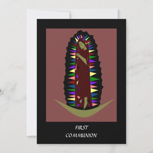 第一聖餐式 招待状 (正面)