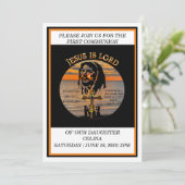 第一聖餐式 招待状 (スタンド正面)