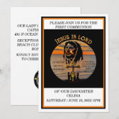 第一聖餐式 招待状 (正面/裏面)