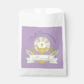 第一聖餐式、紫の第一聖式 フェイバーバッグ (正面)