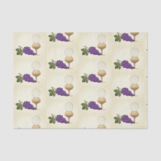 第一聖餐式 薄葉紙 (正面)