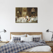 第一聖餐式, 1867年 キャンバスプリント (インサイチュ (寝室))