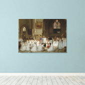 第一聖餐式, 1867年 キャンバスプリント (インサイチュ (ウッドフロア))