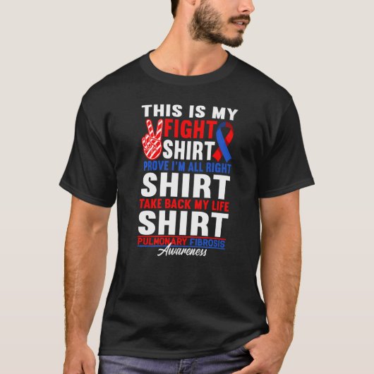 第一肺疾患肺線維化分隊 Tシャツ (正面)
