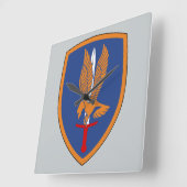 第一航空旅団 スクエア壁時計 (傾斜)