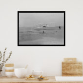 第一航空機子猫ホーク1903 ポスター (キッチン)