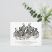 第一色上院議員と代表 ポストカード (スタンド正面)