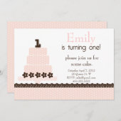 第一誕生日!招待状 招待状 (正面/裏面)