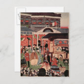 第一鉄道開業 ポストカード (正面/裏面)