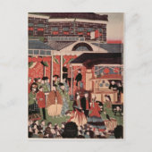 第一鉄道開業 ポストカード (正面)