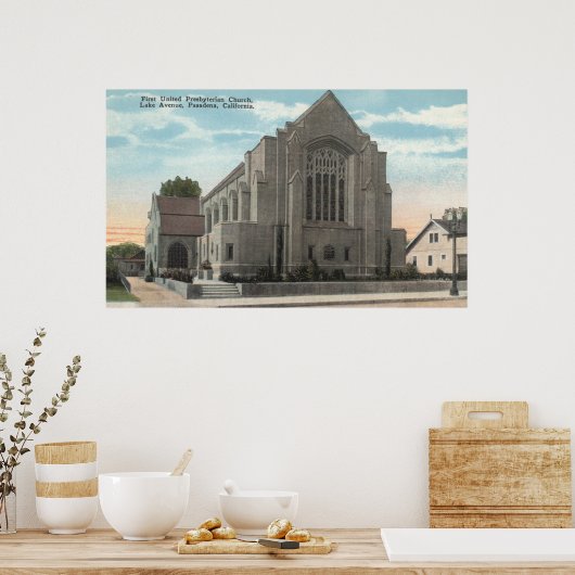 第一長老統一された教会の見解 ポスター (キッチン)