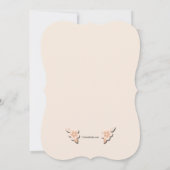 第一開花宗教招待状 招待状 (裏面)