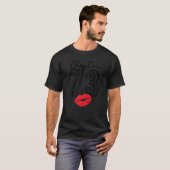 第七十三条唇ハッピーバースデーレオパード73年波 Tシャツ (正面フル)