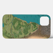 第七夜世界地図 Case-Mate iPhoneケース (裏面 (横))
