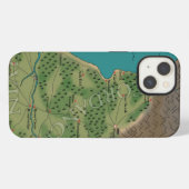 第七夜世界地図 iPhoneケース (裏面横)