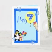 第七誕生日 カード (正面)