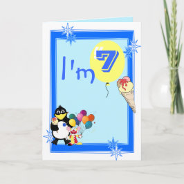 第七誕生日 カード
