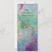 第三のマスク ヴェネツィアのカーニバル 仮面舞踏会 招待状 (裏面)