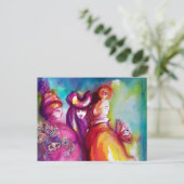 第三のマスク / ヴェネツィアンの仮面舞踏会 ポストカード (スタンド正面)