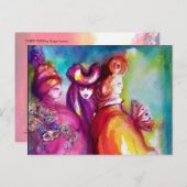 第三のマスク / ヴェネツィアンの仮面舞踏会 ポストカード (正面/裏面)