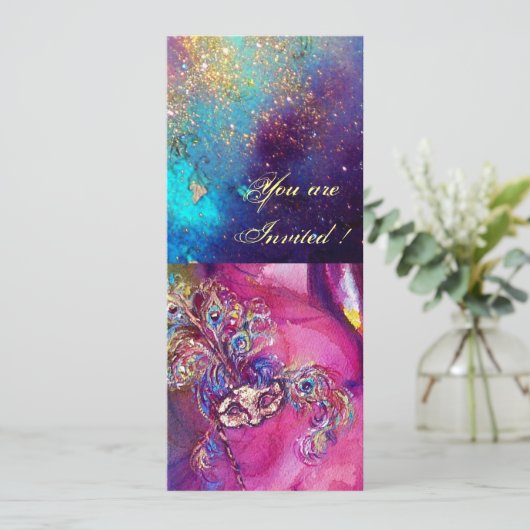 第三のマスク ヴェネツィアンカーニバル 仮面舞踏会 招待状 (スタンド正面)