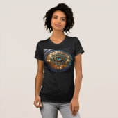 第三の眼の風景ポーソル窓 Tシャツ (正面フル)