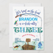 第三の誕生日、去った魚釣り、O-fish-ally 招待状 (正面)