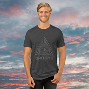 第三眼レトロ視 トライブレンドTシャツ