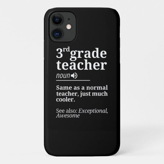 第三級先生おもしろい第三級先生 Case-Mate iPhoneケース (裏面)
