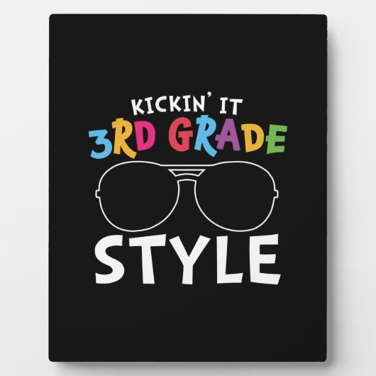 第三級先生第三級スタイル フォトプラーク (正面)