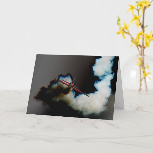 第三群飛行機 カード (黄色い花)