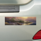 第九の波涛 バンパーステッカー (車上)