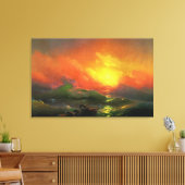 第九の波 キャンバスプリント (インサイチュ (リビング))