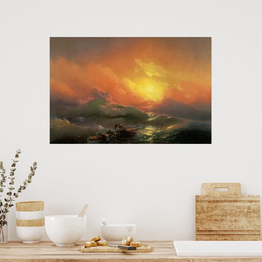 第九の波 ポスター (キッチン)