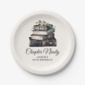 第九十ビクトリアン章第九誕生日 ペーパープレート (正面)