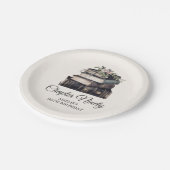 第九十ビクトリアン章第九誕生日 ペーパープレート (アングル)