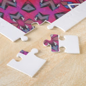 第九巻の万華鏡のように千変万化するパターン第9条 ジグソーパズル (側面)