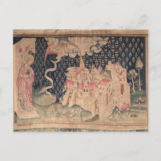 第二の天使はバビロンの秋を発表する ポストカード (正面)