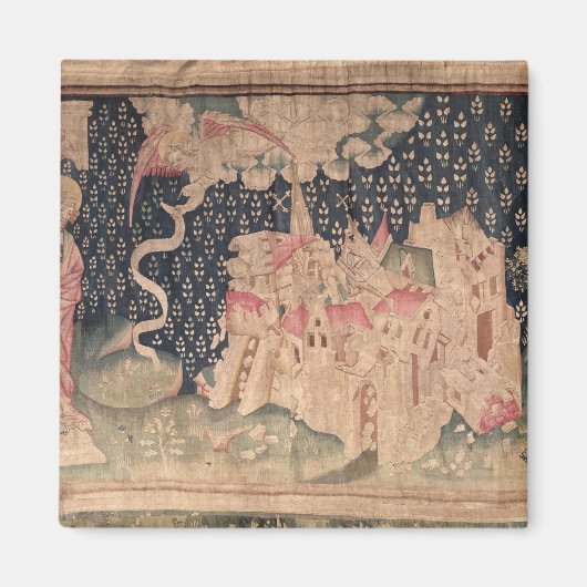 第二の天使はバビロンの秋を発表する マグネット (正面)