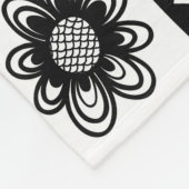 第二の部族の民族的な、シームレスなパターン。 フリースブランケット (角)