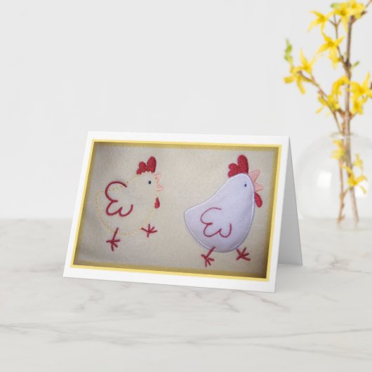 第二子 カード (黄色い花)