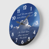 第二来の感動的聖なる書物、 経典時計 ラージ壁時計 (傾斜)