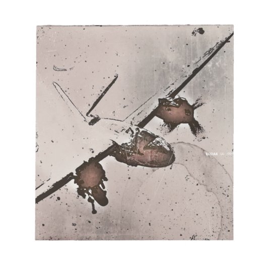 第二次世界大戦での戦い ノートパッド (正面)