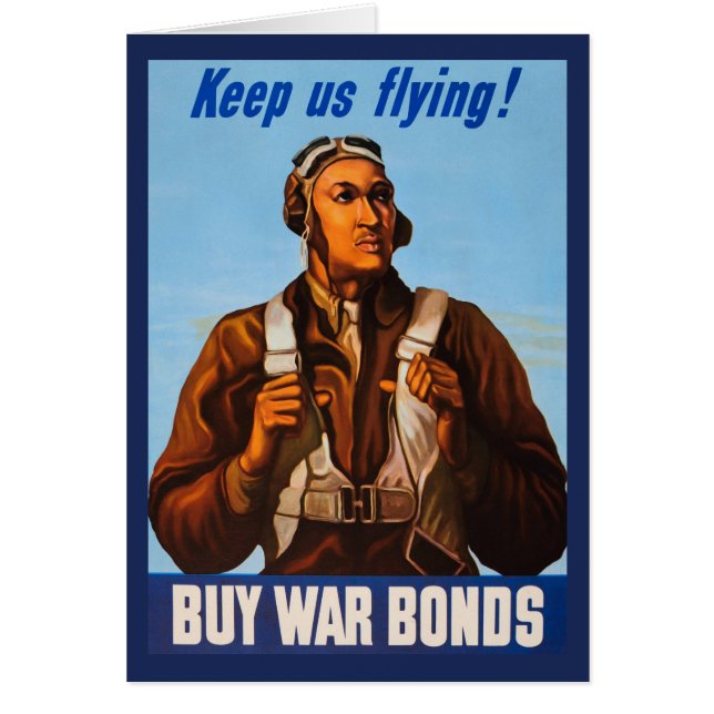 第二次世界大戦のアフリカ系アメリカ人戦闘機パイロット (正面)