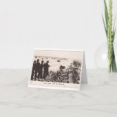 第二次世界大戦のアメリカ人の兵士 カード (正面)